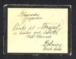 HUNGARY, CROATIA - Small Size Letter Sent From Zagreb To Delnice 1915. Very Nice - Other & Unclassified