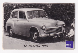 Petite Photo / Image 1960s 4,5 X 7 Cm - Voiture Automobile Hillman Minx D2-389 - Andere & Zonder Classificatie