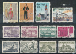 Finlande - Lot De 12 Timbres Divers (o) - Colecciones