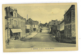 CPA 44 DERVAL RUE DE RENNES - Derval