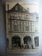 Carte Postale Pont A Mousson (54) Maison Des Sept Péchés Capitaux ( Petit Format Noir Et Blanc Non Circulée ) - Pont A Mousson