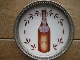 Ancien Sous-verre Publicitaire En Céramique BRASSERIES ARTOIS B.S.T. Bière Spéciale De Table - Birra