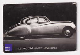 Petite Photo / Image 1960s 4,5 X 7 Cm - Voiture Automobile Jaguar Mark VII Saloon D2-390 - Other & Unclassified