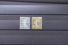 FRANCE - Type Semeuse 2 Exemplaires Oblitérés Avec Grandes Taches Blanches - L 89047 - Used Stamps