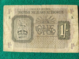 Italia 1 Shilling British Military Autority - Autres & Non Classés