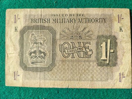 Italia 1 Shilling British Military Autority - Other & Unclassified