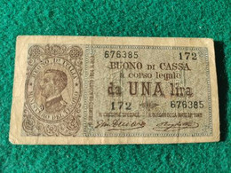 Italia  1 Lira 1914 - Italia – 1 Lira