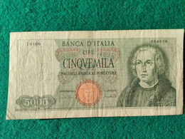 Italia  5000 Lire 1970 - 5.000 Lire