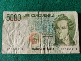 Italia  5000 Lire 1985 - 5.000 Lire