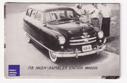 Petite Photo / Image 1960s 4,5 X 7 Cm - Voiture Automobile Nash Rambler Station Wagon A44-3 - Autres & Non Classés