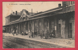 Aulnoye - Intérieur De La Gare ... Personnel  - 1925 ( Voir Verso ) - Aulnoye