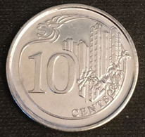 SINGAPOUR - SINGAPORE - 10 CENTS 2015 - KM 346 - Singapour