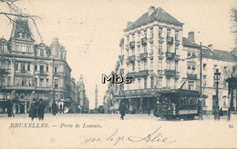 Bruxlles - Porte De Louvain 1908 - Corsi