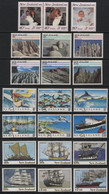 New Zealand (21) 4 Different Sets. 1989 - 1990. Unused & Used. Hinged. - Collections, Lots & Series