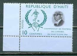 Haïti 1966 Coupe Du Monde De Football Mnh - Haiti