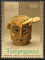 Polynésie Française 2020 - Arts, Masque Tutepoganui - 1 Val Neuf // Mnh - Unused Stamps