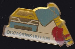 69767- Pin's.Automobiles Peugeot.occasions Du Lion. - Peugeot