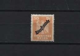 Deutsches Reich Dienst D 111 Postfrisch Originalgummi - Officials