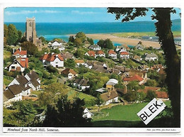 Angleterre  : Somerset : Minehead From North Hill . - Minehead