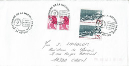 1984 - Oblitération Temporaire "CENTENAIRE DE LA MACHINE DAGUIN - NEVERS" - Temporary Postmarks