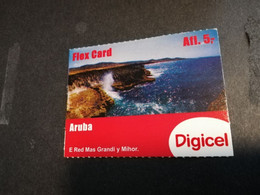 ARUBA PREPAID CARD FLEXCARD  DATE 29/12/2013            AFL 5,-    Fine Used Card  **4817** - Aruba