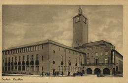 Nederland, ENSCHEDE, Raadhuis (1947) Ansichtkaart - Enschede