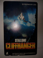 JAPON PRIVEE CLIFFHANGER STALLONE CLUMBING 1993 50U UT - Gebirgslandschaften