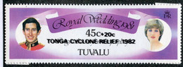 BC 2805 Offers Welcome! 1982 Sc.B1 Mint* - Tuvalu