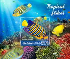 Maldives 2019  Fauna Tropical Fishes   S201909 - Maldives (1965-...)