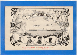 91 ESSONNE - PORT AVIATION Carte Souvenir, Octobre 1909 - Viry-Châtillon