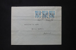 FRANCE - Type Mercure ( 3 Exemplaires ) Avec Surcharge Libération Sur Enveloppe De Lyon En 1944 Pour Paris - L 89131 - Libération