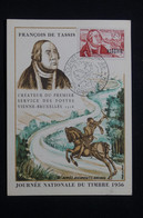 ALGÉRIE - Carte De La Journée Du Timbre De Colomb Bechar En 1956 - L 89152 - Briefe U. Dokumente