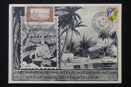ALGÉRIE - Carte De La 2ème Foire Exposition De Colomb Bechar En 1960 - L 89155 - Briefe U. Dokumente