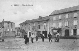 21-4158 : ALBAN. PLACE DU MARCHE - Alban