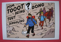 CP Tintin. Tintin Au Tibet. Moulinsart N° 068 - Fumetti