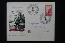 ALGÉRIE - Enveloppe Commémorative Du Club Philatélique De Colomb Bechar En 1958 - L 89165 - Briefe U. Dokumente