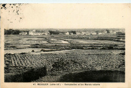 Mesquer * Quimiac * Vue Sur Le Village De Kercabellec Et Les Marais Salants - Mesquer Quimiac