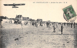 17-CHATELAILLON- ARRIVEE D'UN AERO - Châtelaillon-Plage