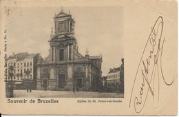 Souvenir De Bruxelles (1210) - Religion : Église De St Josse-Ten-Noode. CPA Précurseurs. - St-Joost-ten-Node - St-Josse-ten-Noode