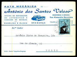 BRAGANÇA - PUBLICIDADE - «Antonio Dos Santos Veloso»  Carte Postale - Bragança