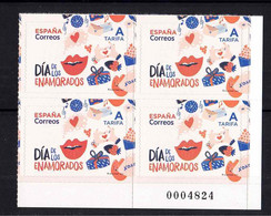 ESPAÑA 2021 ** MNH ED. 5456  DIA DE LOS ENAMORADOS BL.4 - Nuevos