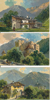 CPA SUISSE Lot De 5 Paysages Suisse Illustrateur TheuerKauf - Other & Unclassified