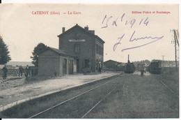 CPA 60 CATENOY La Gare - Sonstige & Ohne Zuordnung
