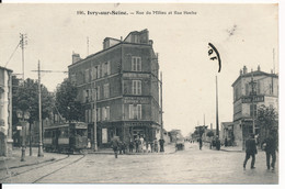 CPA 94 IVRY SUR SEINE Rue Du Milieu Et Rue Hoche Boulangerie Patisserie Ruffier - Ivry Sur Seine