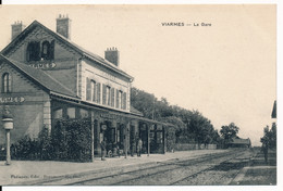 CPA 95 VIARMES La Gare - Viarmes