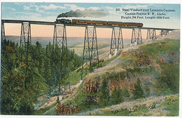 CAMAS PRAIRIE - N° 235 - STEEL VIADUCT OVER LAWYERS CANYON (CHEMIN DE FER) - Autres & Non Classés