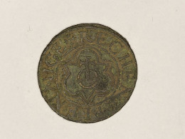 ALLEMAGNE GERMANY JETON TOKEN NUREMBERG GLOBE CRUCIGERE LYS DAMIEN KRAWINCKEL - Monetary/Of Necessity