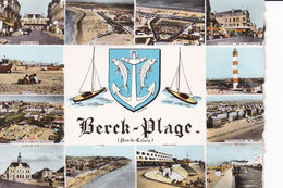 BERCK-PLAGE - Multi Vues Avec Blason - Berck