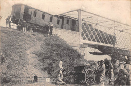 49-LES-PONTS-DE-CE- CATASTROPHE 1907UNE HEURE APRES L'ACCIDENT - Les Ponts De Ce