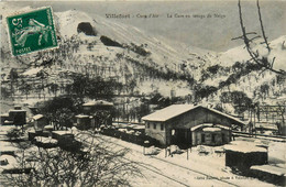 Villefort * La Gare En Temps De Neige * Ligne Chemin De Fer Lozère - Villefort